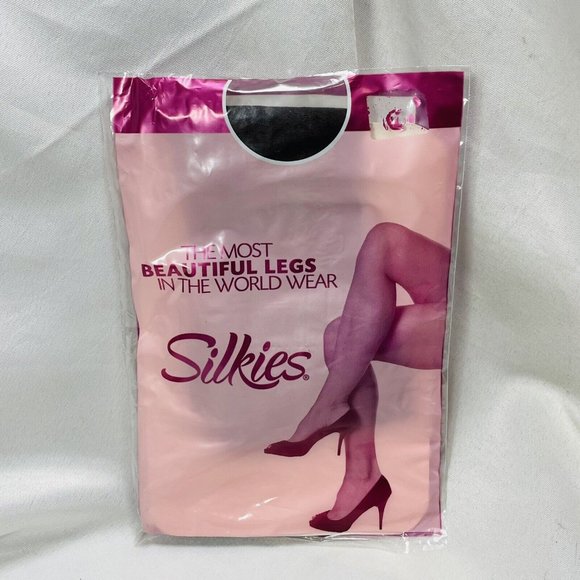 Silkies Trouser Socks 1 Pack Dark Brown Microfiber Regular Size #911O23 - Picture 2 of 7